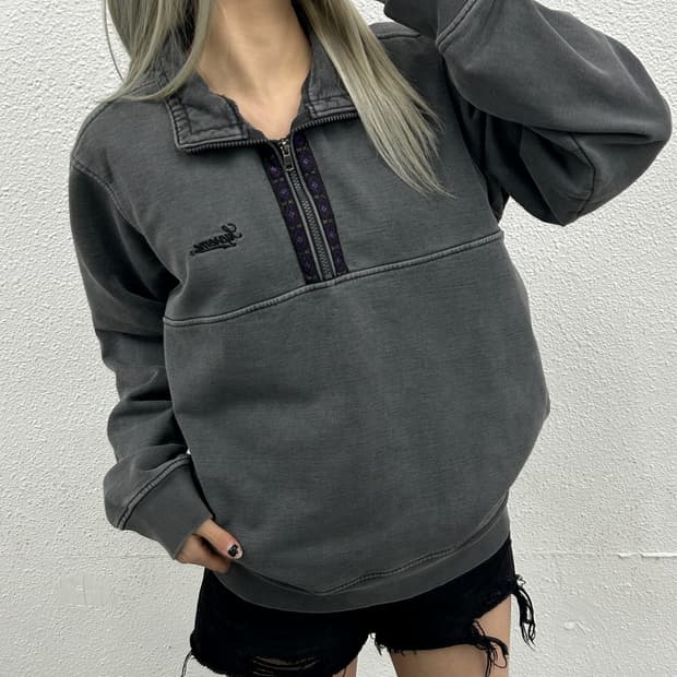 슈프림 에스닉 차콜 pk티 M