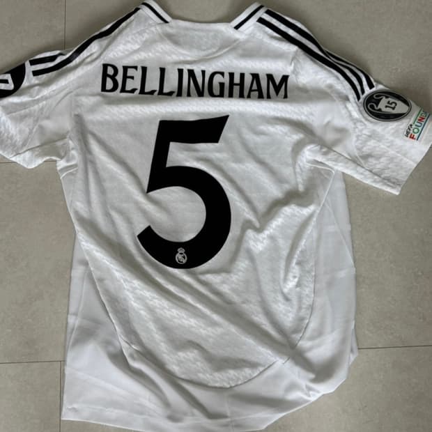 24/25 어센틱 벨링엄 풀패치 L