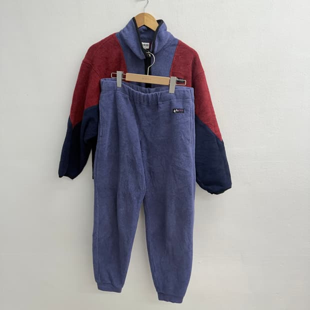 Made japan 90s 아디다스 어드벤쳐 컬러블록 세트 M