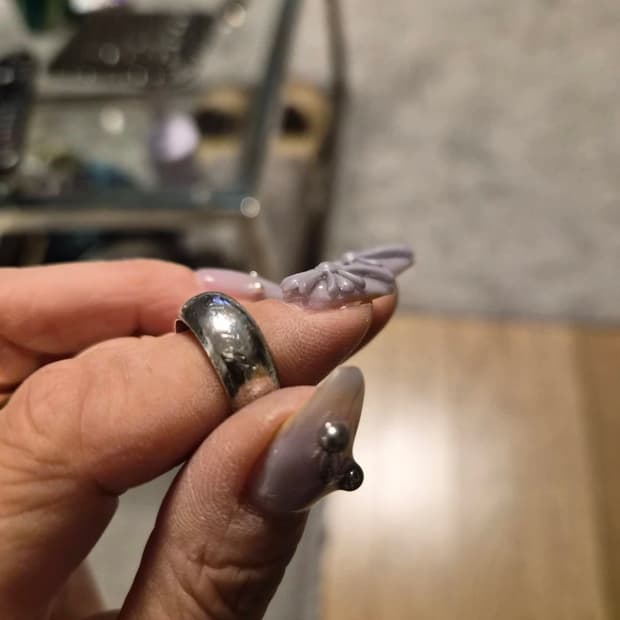 925 Silver 볼드링