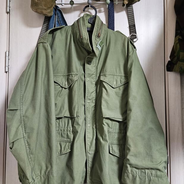 0g m65 3세대 황동지퍼 미군 필드자켓 L/S
