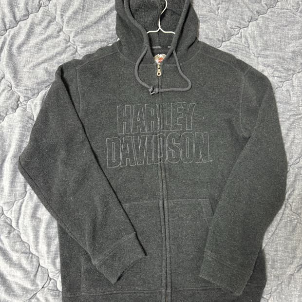할리데이비슨 후드 집업