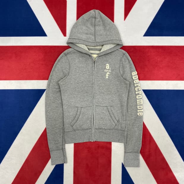 아베크롬비 후드집업 실측 여성 44-55