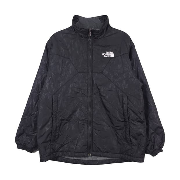 노스페이스 희귀 패턴 퀼팅 패딩 자켓 고프코어 2XL