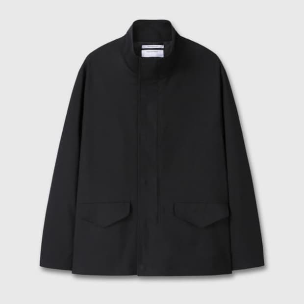 (구함) 에피센터 투어리스트 울 블렌드 필드파카 블랙 m