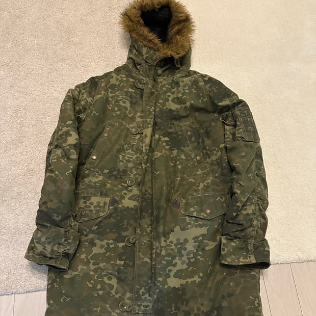 알파인더스트리 개파카 카모