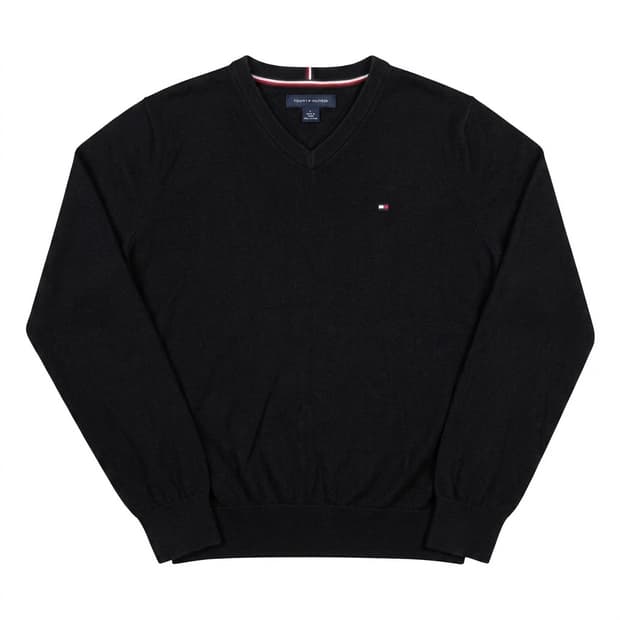 [S] TOMMY HILFIGER 타미힐피거 브이넥 니트