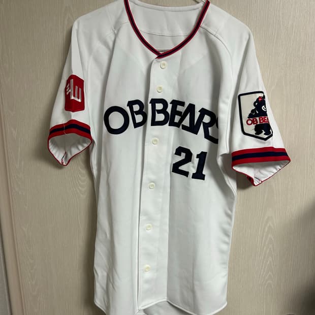 OB베어스 야구 유니폼 XL팜