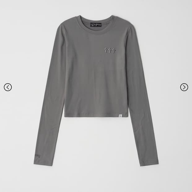 eessay 픽셀 크로스 티 웜그레이 에세이 에쎄이