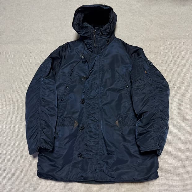 알파인더스트리 N-3B 후드 파카