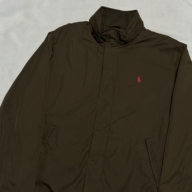 L 폴로랄프로렌 브라운 누빔 자켓 