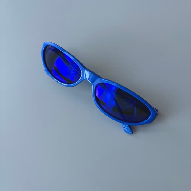 [OS] 발렌시아가 네오라운드 선글라스 블루