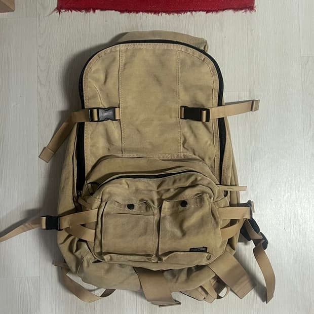 요시다포터 쓰리웨이 베이지 백팩