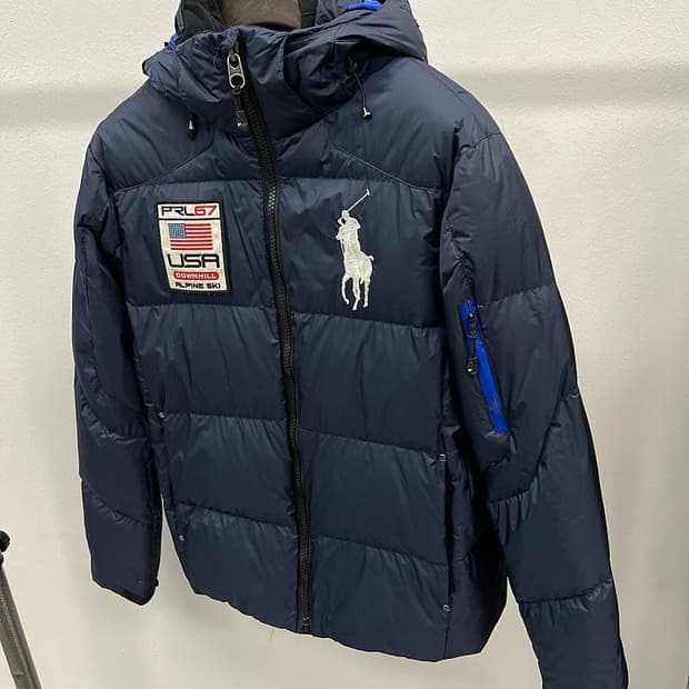 95) 폴로 USA 빅포니 다운패딩 