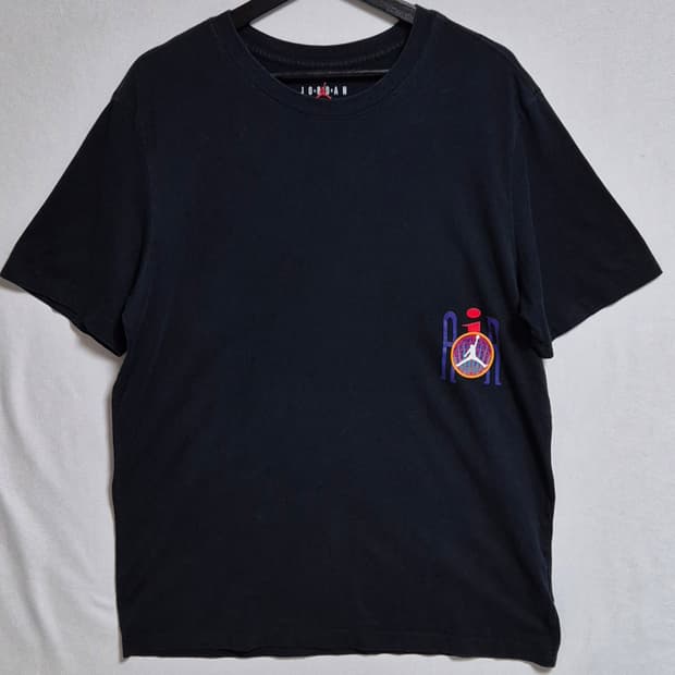 M (95) 나이키 조던 블랙 반팔티