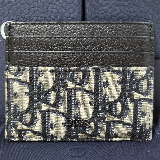 [새상품급/풀구성] 디올 오블리크 카드홀더 카드지갑 