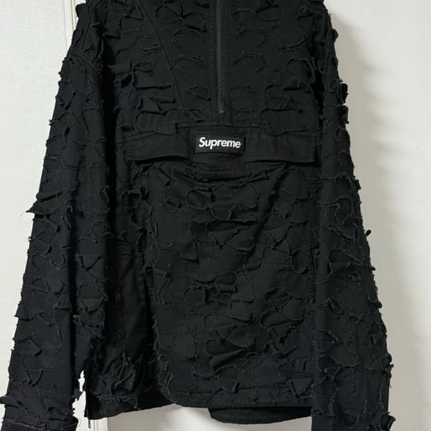 Supreme x Griffin 컷팅 길리 후드아노락 자켓