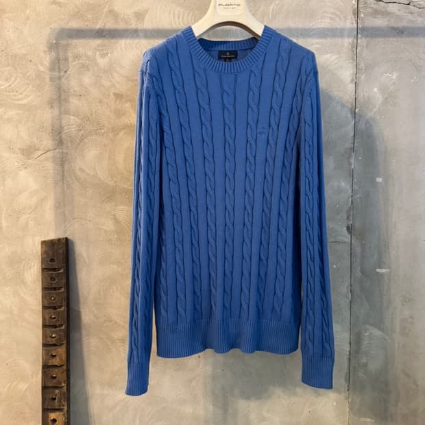 브룩스 브라더스 케이블 니트 100