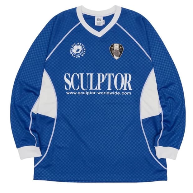 스컬프터 사커 져지 블루 xl