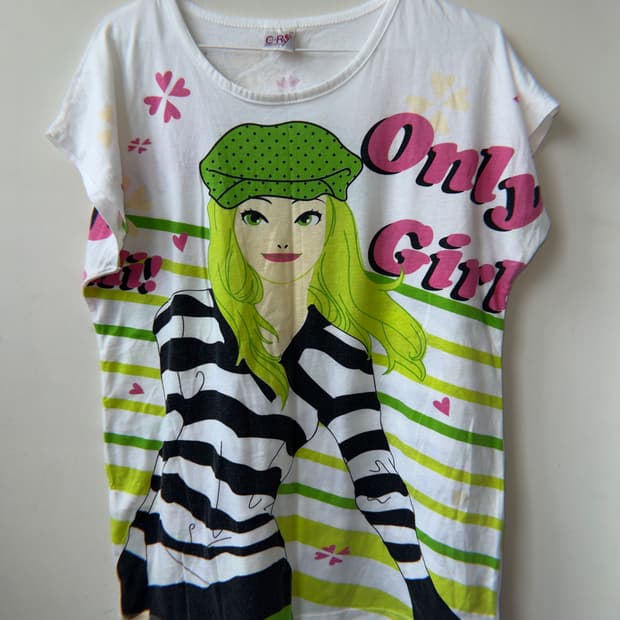 only girl 00’s 반팔 티셔츠 일본 빈티지