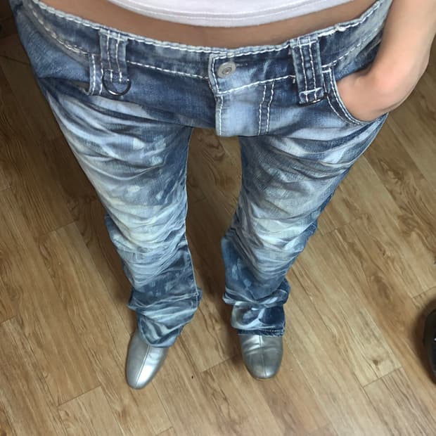 BUFFALO BOBS 워싱 데님 팬츠