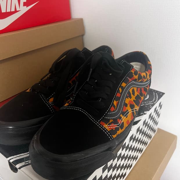 반스 올드스쿨 레오파드