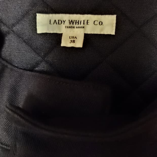 레이디화이트 lady white co 팩토리 자켓 38/m