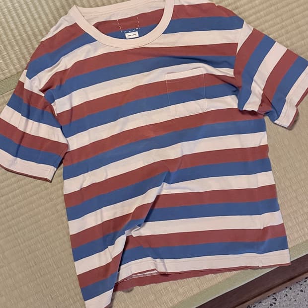visvim 19ss Jumbo Border Tee