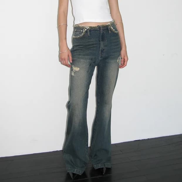 밀로우먼 컷오프 웨스턴 진