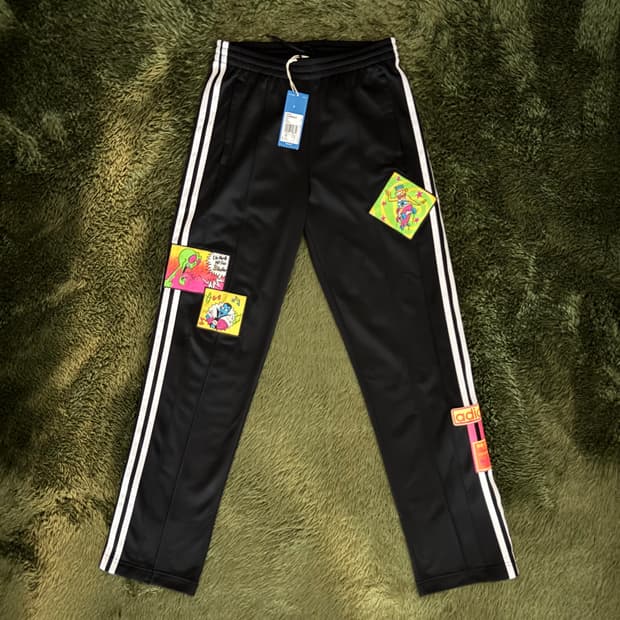 [S] 아디다스 X 제레미 스캇 패치드 아디브레이크 트랙 팬츠