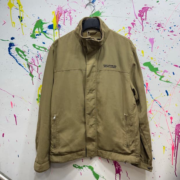 90s Polo Jeans Ralph Lauren 플리스 라이닝 자켓 M