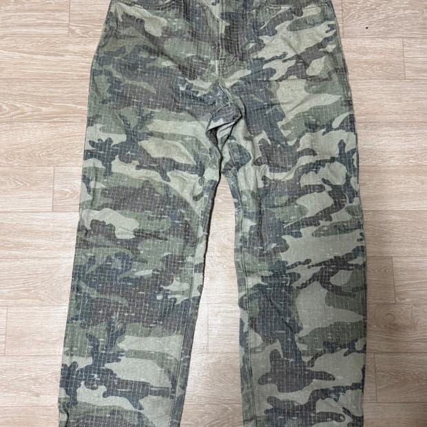 [32] 스투시 캔버스 니들 팬츠 카모