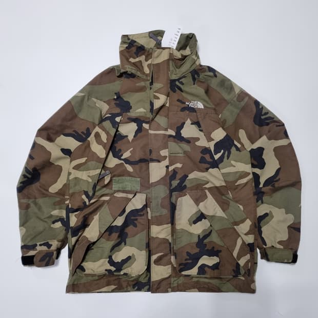 노스페이스 재팬 카모 자켓