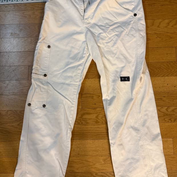 thug 화이트 팬츠 3size