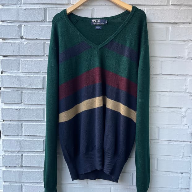 POLO by RALPH LAUREN v-neck knit