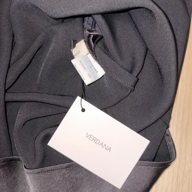 VERDANA 실크 롱스커트