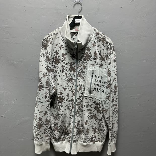 avirex 아비렉스 밀리터리 집업