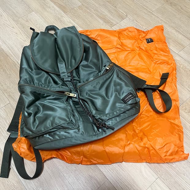 포터 뉴 탱커 백팩 세이지 그린