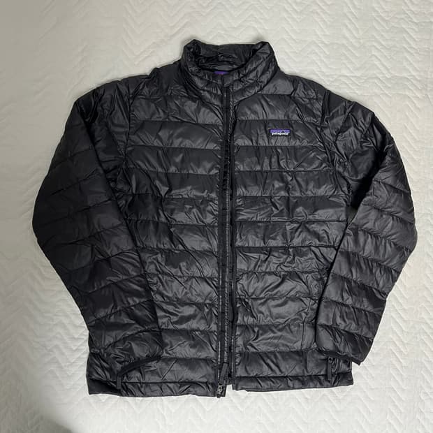 파타고니아 경량패딩 키즈 xxl 블랙