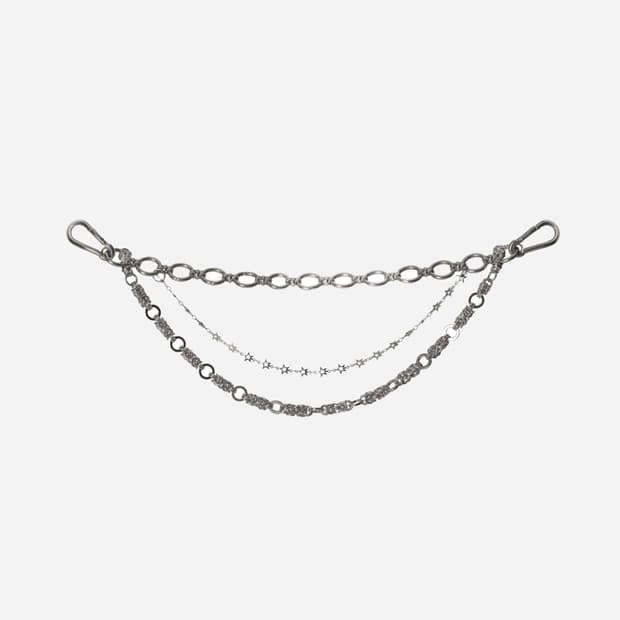 베이컨트 아카이브 체인 키링 목걸이