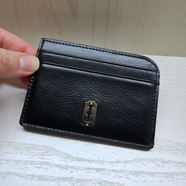 분크 카드지갑 카드홀더 블랙