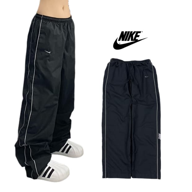 나이키 00s 스우시 올드스쿨 바람막이 트랙팬츠