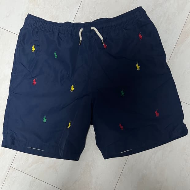 POLO 폴로 랄프로렌 멀티포니 자수 수영복 보이즈 XL(18-20)