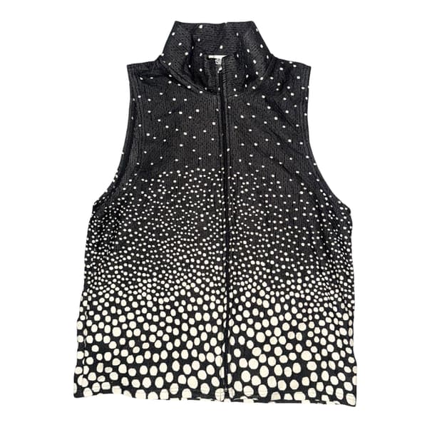 Sleeveless Zip-up