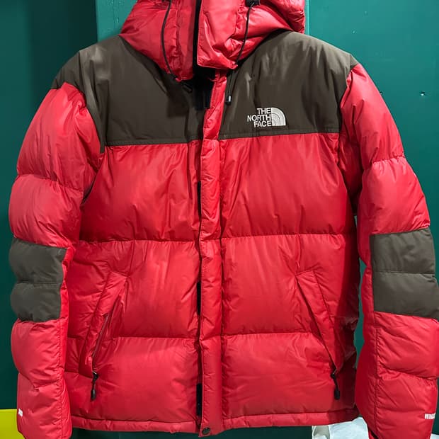 노스페이스700 눕시 레드