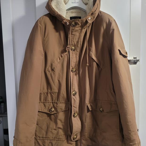 XL 미국 포틀랜드 밀리터리 부사관 양털 파카 