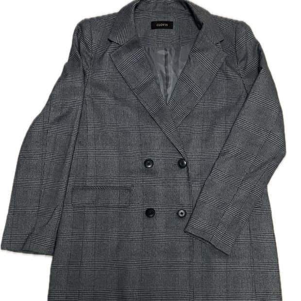 CLOVIS 여성 체크 자켓