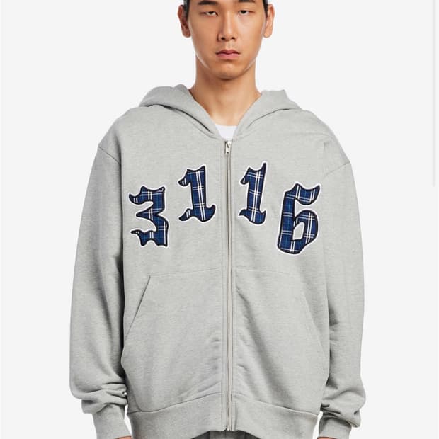 3116 PREMIUM ZIP UP HOODIE L사이즈
