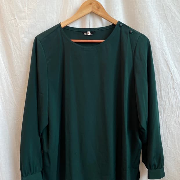 MISSEL 청록블라우스(L)