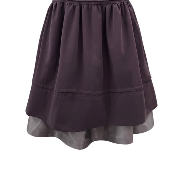 SHY LAYER SKIRT (PURPLE)